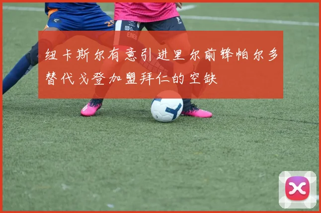 纽卡斯尔有意引进里尔前锋帕尔多替代戈登加盟拜仁的空缺